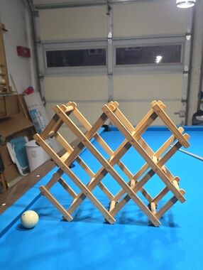 Freestanding stackable wine organizer